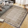 Coucheta Multiple Sizes and Colors Washable Runner - Low Pile Non-Slip Carpet for Hallway, Entryway & Kitchen, Stain Resistant Machine Washable Rug - 4 of 4