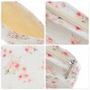Unique Bargains Lightweight Flowers Makeup Bag 1 Pc - 3 of 4