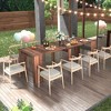 PAGED Multifunctional Extendable Console Table,Modern Entryway Table for Living Room,Entryway Hallway - 4 of 4