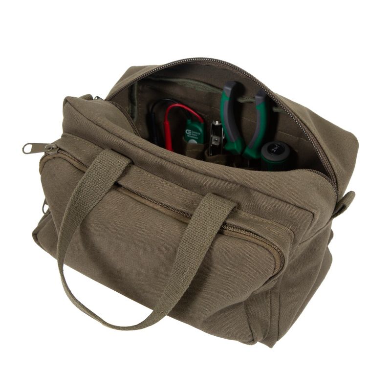 Stansport Cotton Canvas Tool Bag - O.D. Green, 3 of 5