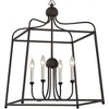 Crystorama Lighting Sylvan 4 - Light Chandelier in  Black Forged - 2 of 4