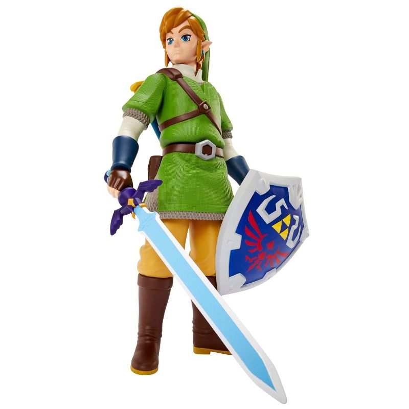 Jakks Pacific World of Nintendo Legend of Zelda 20" Action Figure: Link, 2 of 5