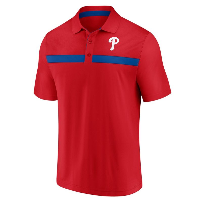 MLB Philadelphia Phillies Men's Polo T-Shirt, 2 of 4