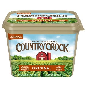 Country Crock Original Vegetable Oil Spread Tub - 45oz - 1 of 4