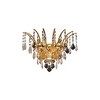 Elegant Lighting Victoria 3 light Gold Wall Sconce Clear Royal Cut Crystal - 2 of 4