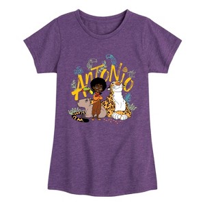 Girls' - Encanto -  Fitted Short Sleeve Graphic T-Shirt - 1 of 4