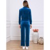 Jess by Meiko Women's Slim Fit Velour Tracksuit Set 2 Pieces - 4 of 4