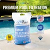 OptiFlow 2-Pack Pool Filter Sand, Premium Filtration with Pure Silica Formula, 50 Lbs - Swimming Pool System Accessories and Supplies for Cleaning and - 2 of 4