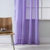 RT Designers Collection Astro Textured Rod Pocket Curtain Panel 54" x 90" Lilac - 4 of 4