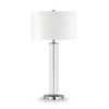 Hudson and Canal 29" Tall Table Lamp with Fabric Shade - 2 of 4