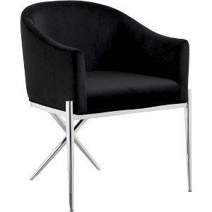 Meridian Furniture,Xavier Velvet Dining Chair - 1 of 4