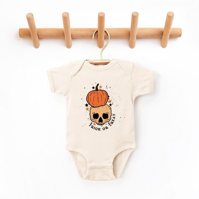 The Juniper Shop Trick Or Treat Skull Baby Bodysuit