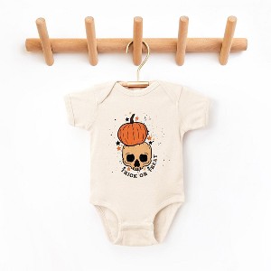 The Juniper Shop Trick Or Treat Skull Baby Bodysuit - 1 of 3