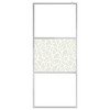 VidaXL Walk-in Shower Wall ESG Glass with Stone Design 39.4 in.x76.8 in. - 3 of 4
