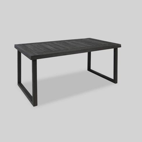 Target black dining deals table