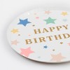 Meri Meri Happy Birthday Stars Side Plates (Pack of 8) - 2 of 3