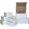 supplyhut 50 4x4x3 White Cardboard Paper Boxes Mailing Packing Shipping Box Corrugated - image 4 of 4