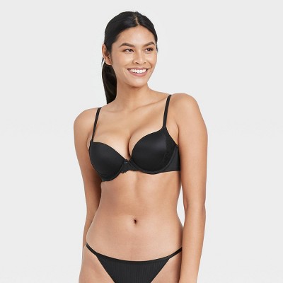 black push up bra
