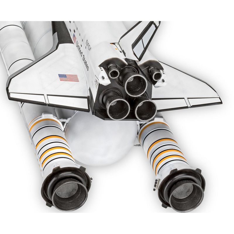 Level 5 Model Kit NASA Space Shuttle 40th Anniversary with Booster Rockets 1/144 Scale Model by Revell, 4 of 5