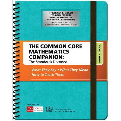 The Common Core Mathematics Companion: The Standards Decoded, High School - (Corwin Mathematics) (Spiral Bound)