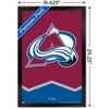 Trends International NHL Colorado Avalanche - Logo 21 Framed Wall Poster Prints - 3 of 4