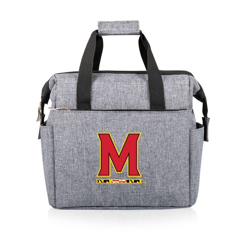 NCAA Maryland Terrapins On The Go Lunch Cooler - Gray, 1 of 5