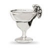 Black Bow Jewelry Sterling Silver Margarita Glass Bead Charm - 4 of 4