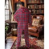 ADR Men's Plush Fleece One Piece Hooded Footed Zipper Pajamas Set, Soft Adult Jumpsuit PJs with Hood - 3 of 4