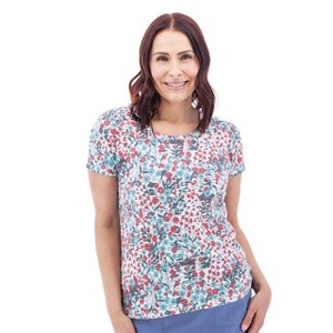 Aventura Clothing Women's Charlie Floral Burnout Tee - 1 of 4