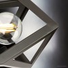 Urban Ambiance Luxury Modern Indoor Ceiling Light,  5-1/2''H x 14-5/8"W x 14-5/8''D,  Architectural Bronze Finish, UHP4830 - 4 of 4