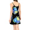 LA LEELA Women's Vacay Beach Summer Beachwear Dress Spaghetti Strap Nightshirts Slip Nighty - 4 of 4
