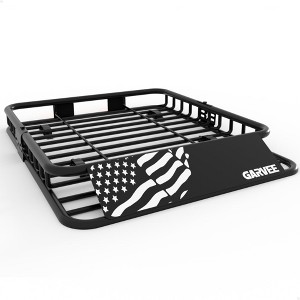 Universal Roof Rack Basket - 200LB Capacity Heavy Duty Cargo Carrier for SUV, Truck & Vehicle - 1 of 4