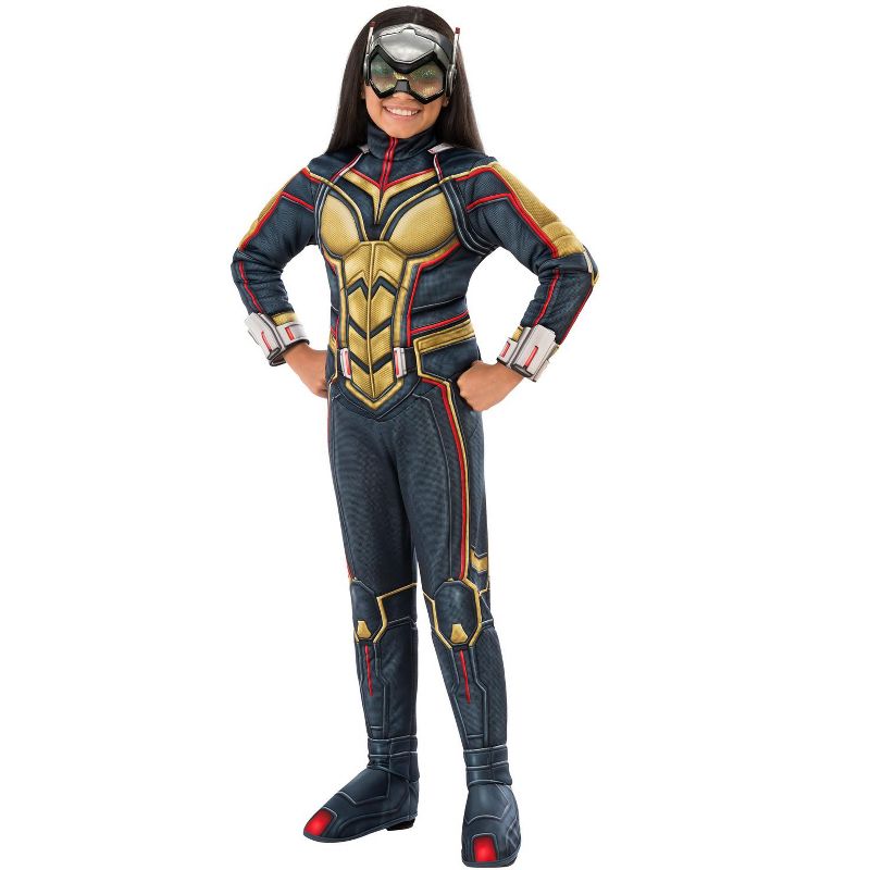 Marvel Endgame Deluxe Wasp Girls' Costume, 1 of 2