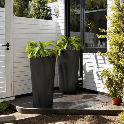 Maggift Round Tall Planter
