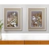 HomeRoots Set of Two Brown Wild Flower Framed Art - 2 of 3