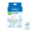 Dr. Brown's Natural Flow Anti-Colic Options+ Narrow Baby Bottle - 2oz/2pk - image 2 of 4