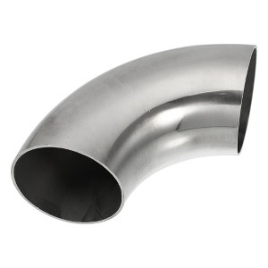 Unique Bargains 90 Degree Exhaust Elbow Pipe for Car Modified Exhaust System - 1 of 4