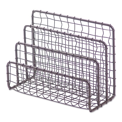 Universal Vintage Wire Mesh File Letter Sorter 6 5 8 X 2 7 8 X 5 1 8 Vintage Bronze 20062 Target