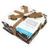 Hudson Baby Flannel Cotton Washcloths, Wild Buffalo 12 Pack, One Size - 2 of 4
