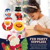 Fun Express Vinyl Holiday Rubber Duckies Party Favors, Children's Birthday Bash, Holiday Celebrations, 12pcs - 2 of 4