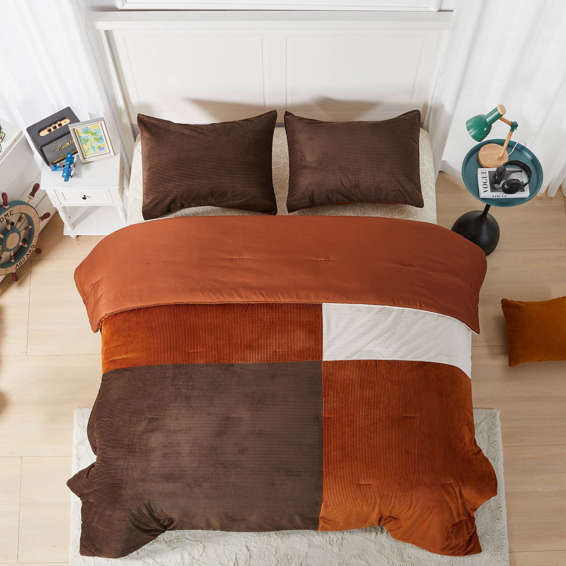 Seek Full/Queen Corduroy Comforter