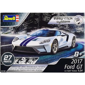 Level 2 Easy-Click Model Kit 2017 Ford GT 1/24 Scale Model by Revell - 1 of 4