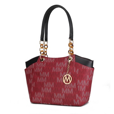 MKF Collection Cameron Tote Bag Stylish Vegan Leather Handbag with Spacious Design by Mia K
