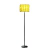 63" Yellow Roses in Bloom Acrylic Metal Floor Lamp - Ore International: Modern Standing Illumination, UL Listed, Push Button Switch - 3 of 4