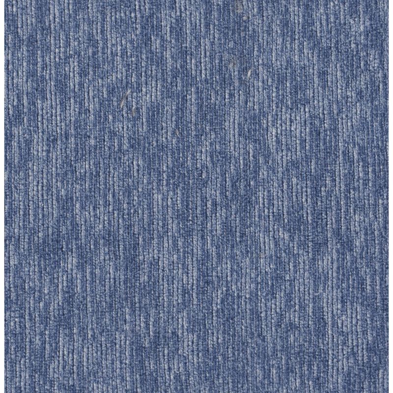 Sure Fit 2pc 43&#34; Wide Cedar Stretch Textured Chair Slipcover Indigo, 5 of 8