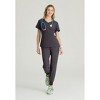 Skechers Vitality By Barco Women's Electra 3-Pocket Ribbed V-Neck Scrub Top - 2 of 4
