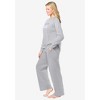 Dreams & Co. Plus Size  2-Piece Sweatshirt Set - 4 of 4