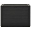 vidaXL Patio Storage Box Anthracite 38.7"x17.3"x21.7" - 3 of 4