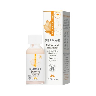 DERMA E Acne Sulfur Spot Treatment - 1 fl oz