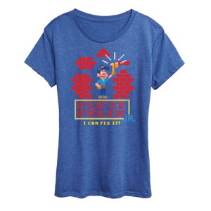 Women's - Disney - I Can Fix It Felix Short Sleeve Graphic T-Shirt - 1 of 4